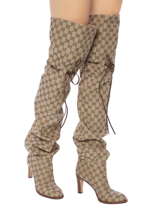 gucci boots women deals|gucci thigh high boots sale.